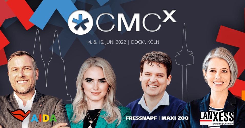 🎙️ AIDA, LANXESS und Fressnapf – weitere Top-Speaker:innen auf der CMCX 2022